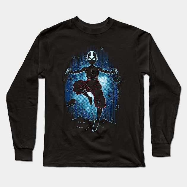 Shadow of the Airbending Long Sleeve T-Shirt by Donnie